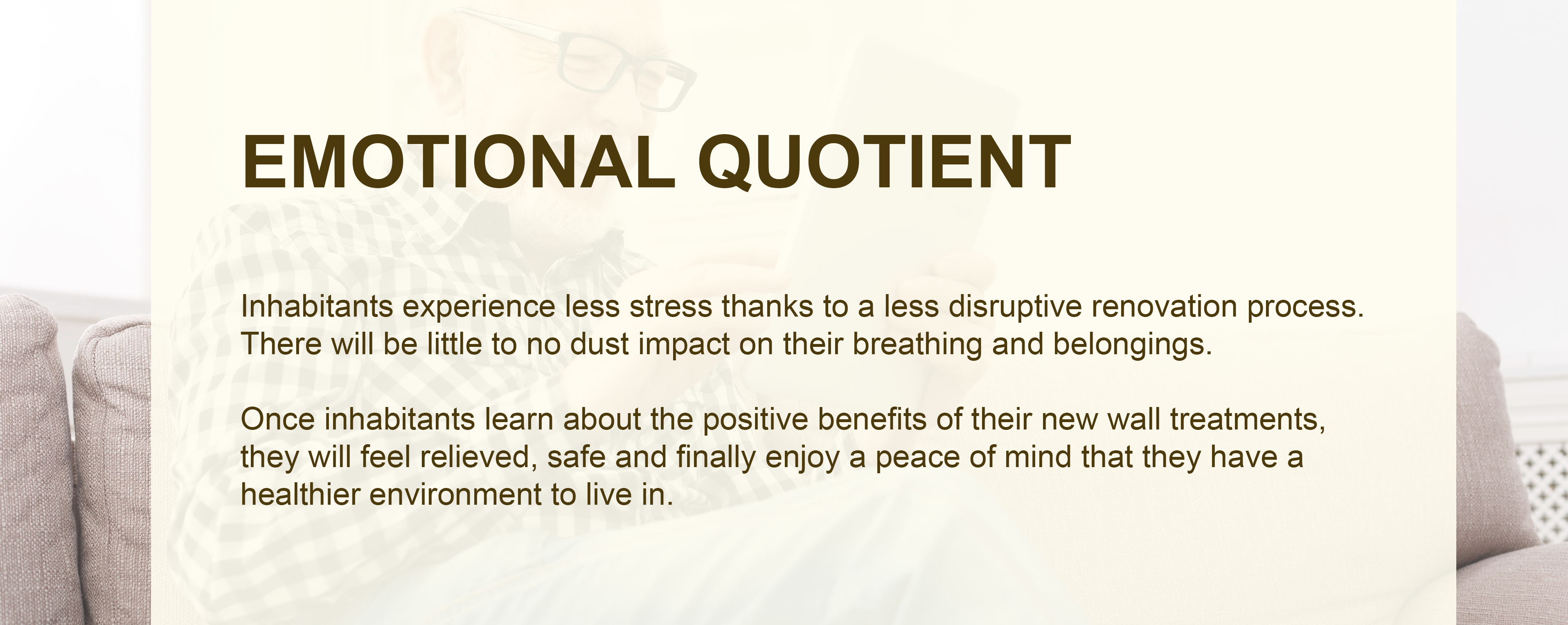 HWS Emotional Quotient and Levey's Healthy Wall System, from LEVEY Commercial and Architectural Finishes