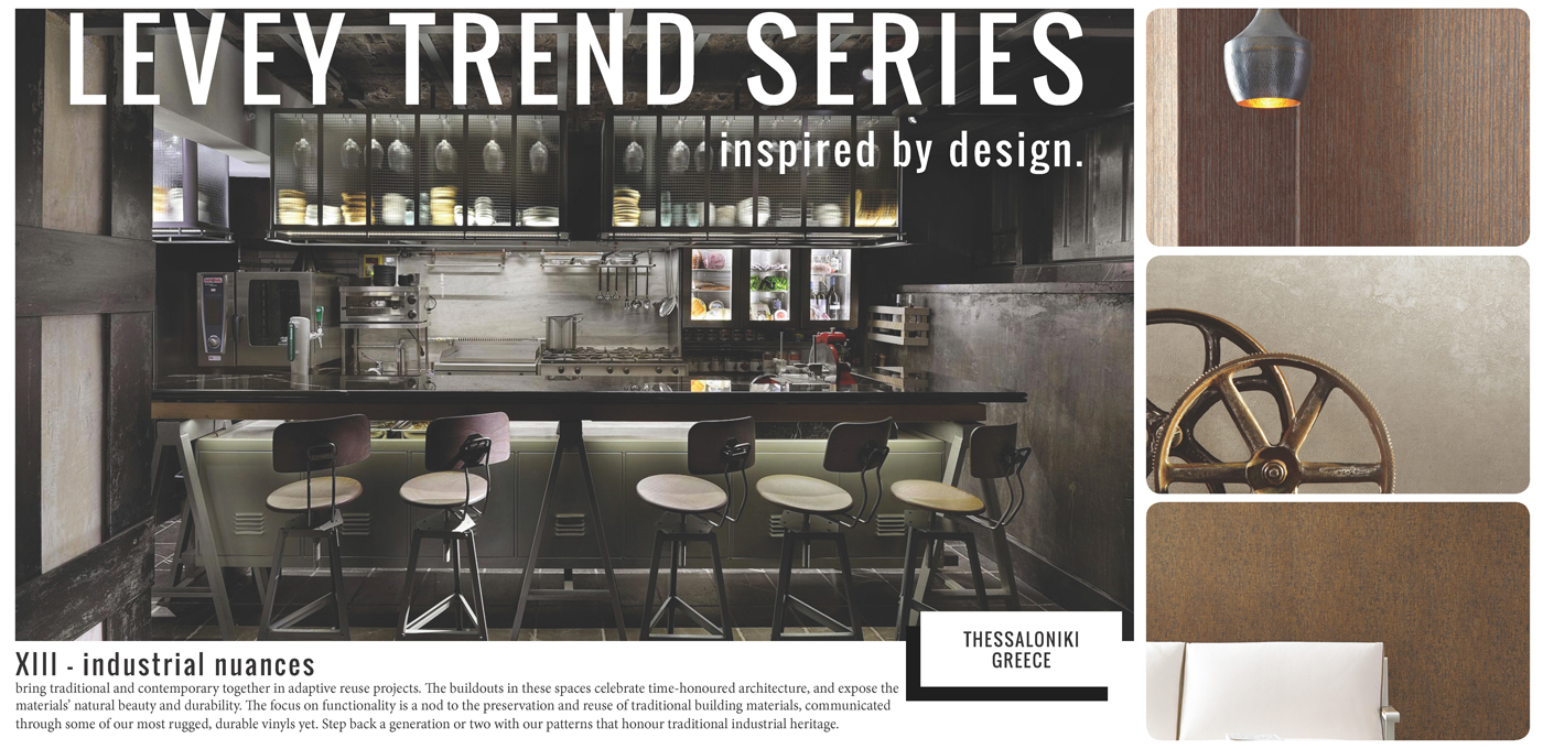 Industrial Wallcovering from Levey