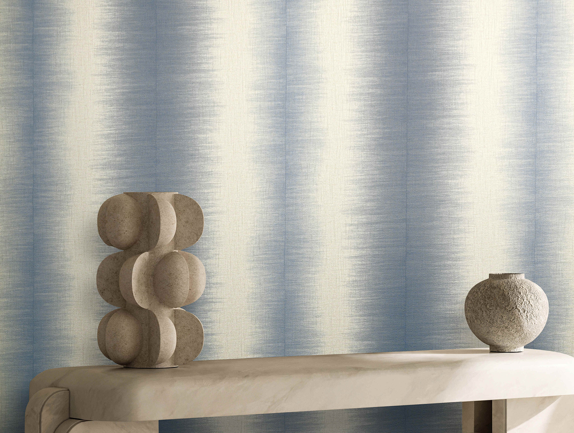 Gemini Stripe Commercial Wallcovering